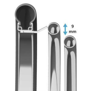 Doppelgreifring-Abstand eng