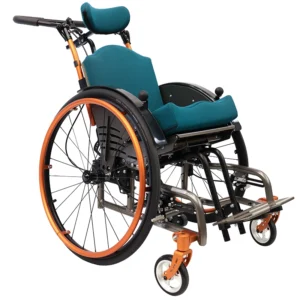 Kantelbarer Rollstuhl Tilty Vario titangrau