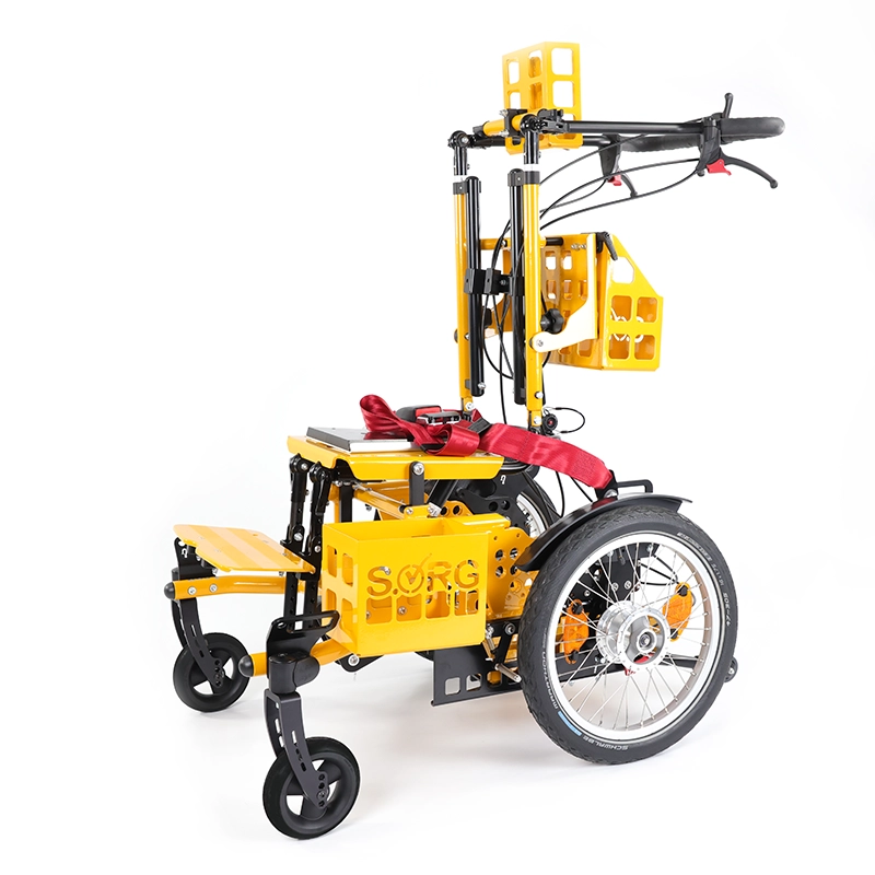 Sitzschalenuntergestell mit Gerätehaltern